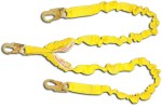 Shock Absorbing Lanyards - Dual Leg Elastic Tubular (100% Tie-Off) 420AS