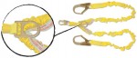 Shock Absorbing Lanyards - Dual Leg Elastic Tubular (100% Tie-Off) 424AS-EXT