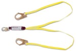Shock Absorbing Lanyards - Dual Leg Web Pack-Style (100% Tie-Off) 442A