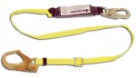 Shock Absorbing Lanyards - Adjustable Web Pack-Style 452ABN