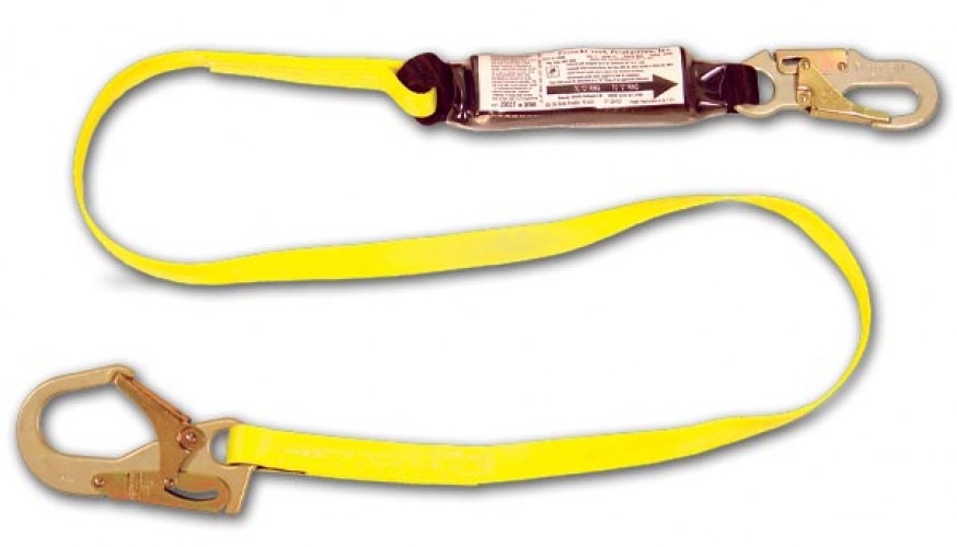 Shock Absorbing Lanyards - Web Pack-Style 452AN