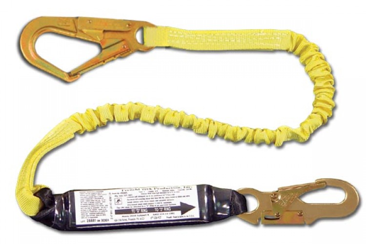 Shock Absorbing Lanyards - Elastic Pack-Style 452AS