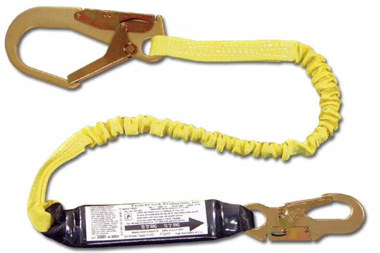 Shock Absorbing Lanyards - Elastic Pack-Style 454AS