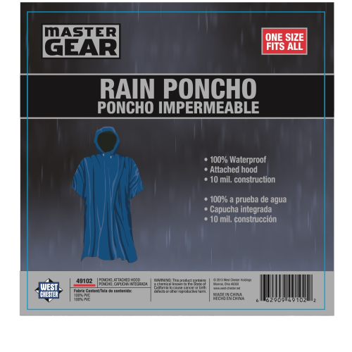 Master Gear 49102 Rainwear