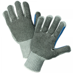 West Chester Protective Gear 712SKBSGT Dotted String Knit Gloves