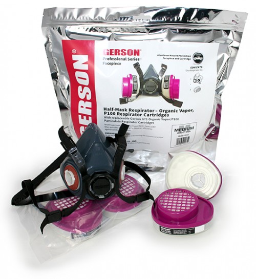 Professional Series Half-Mask Respirator with G71 Cartridge Kits