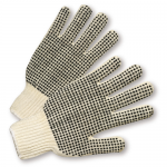 West Chester Protective Gear K708SKBS Dotted String Knit Gloves