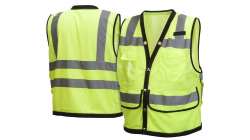 RVMS2810 Lime Safety Vest
