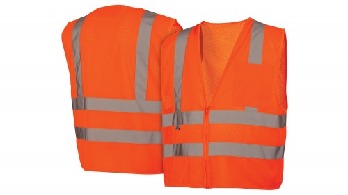 RVZ2620 Hi-Vis Lime Safety Vest