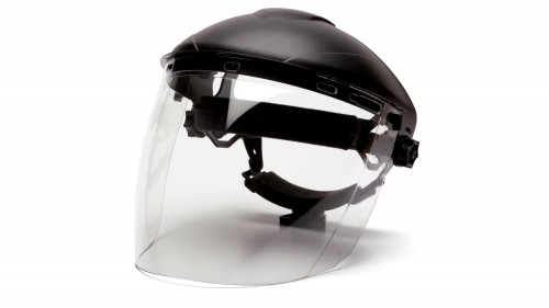 Tapered Polycarbonate Face Shield S1110